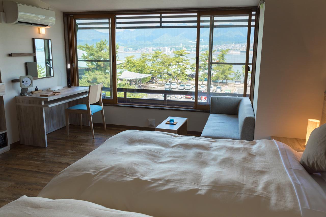 Hotel Miyajima Villa Хацукаїті Екстер'єр фото